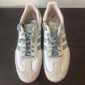adidas Samba OG Silver Green Putty Mauve (Women's)